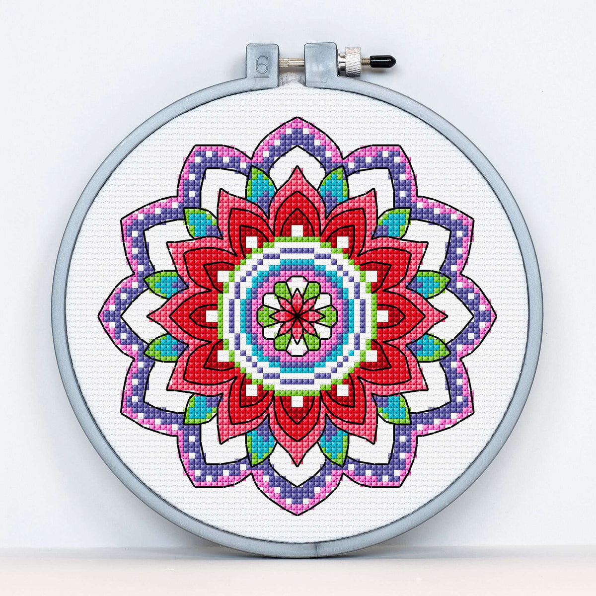 Embroidery Design made in Anchor Embroidery Floss Spools yarn