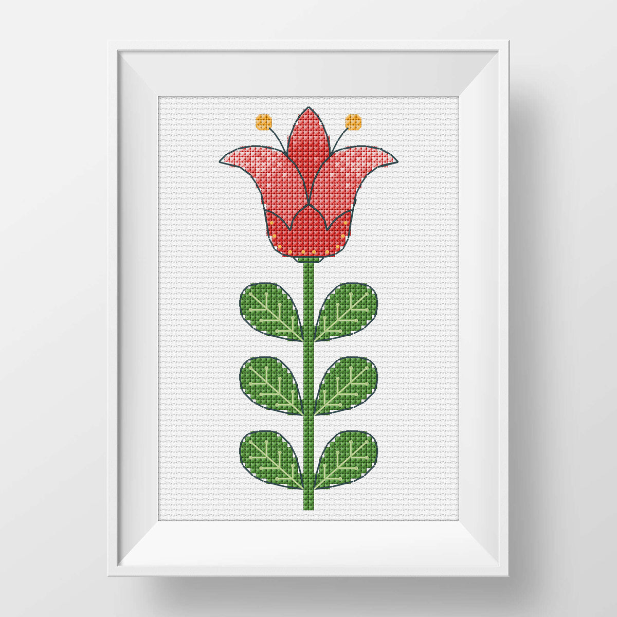 Embroidery Design made in Anchor Embroidery Floss Spools yarn