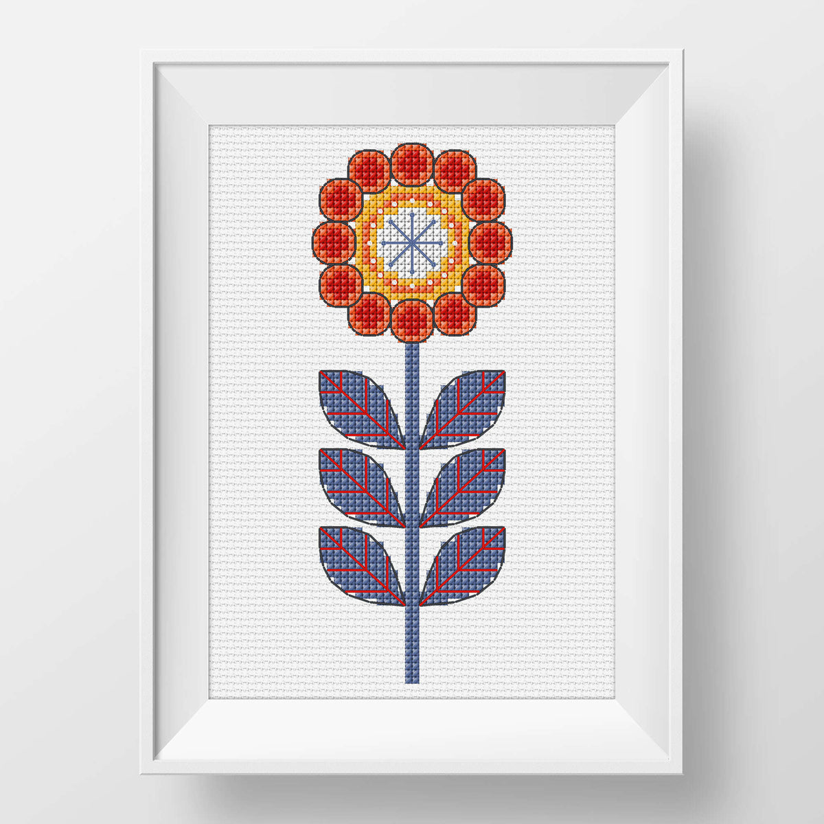 Embroidery Design made in Anchor Embroidery Floss Spools yarn