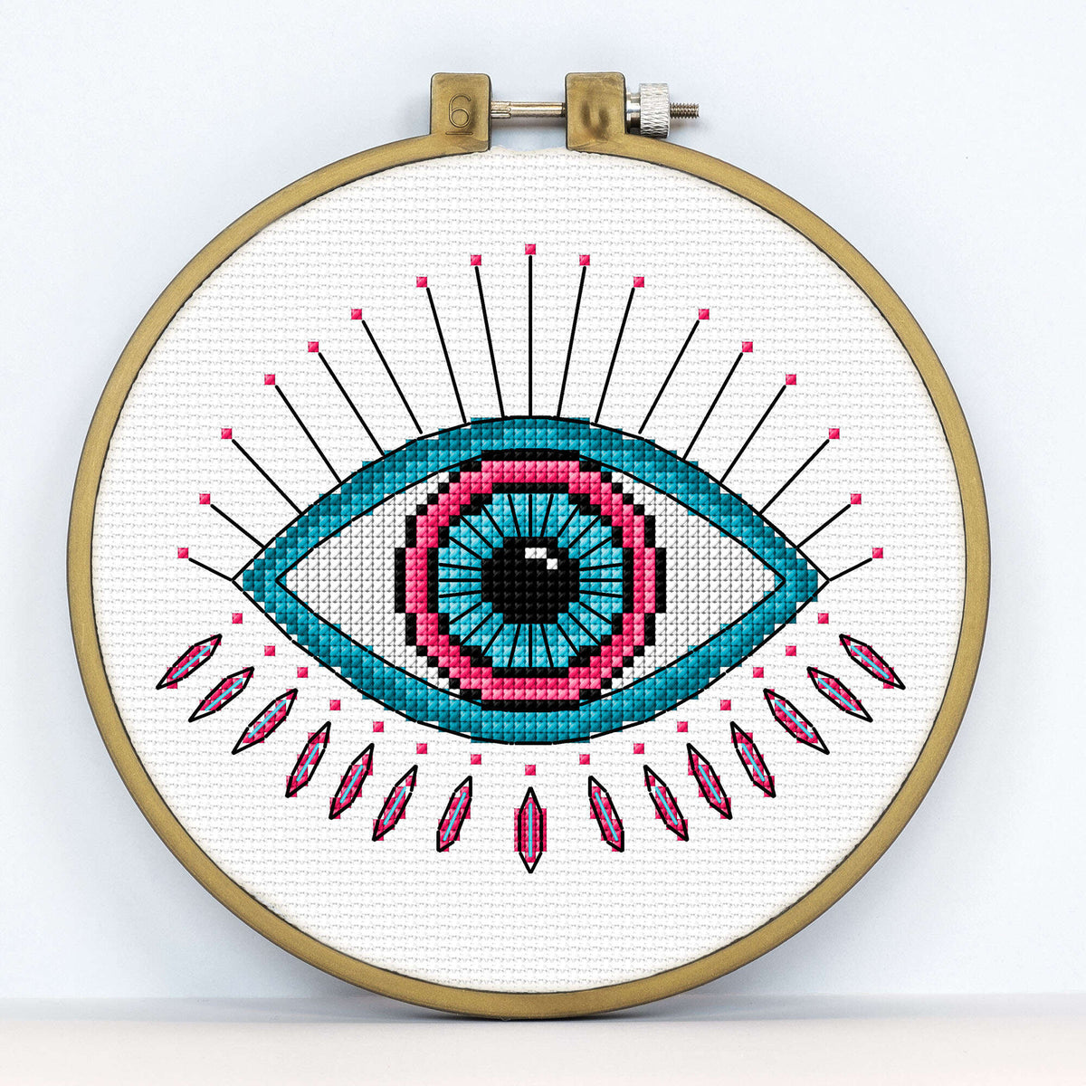 Embroidery Design made in Anchor Embroidery Floss Spools yarn
