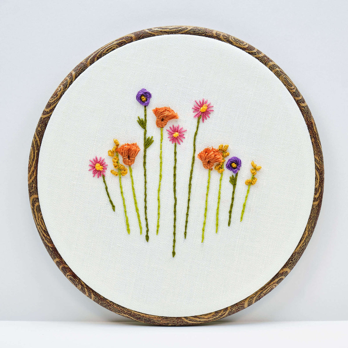 Embroidery Design made in Anchor Embroidery Floss Spools yarn