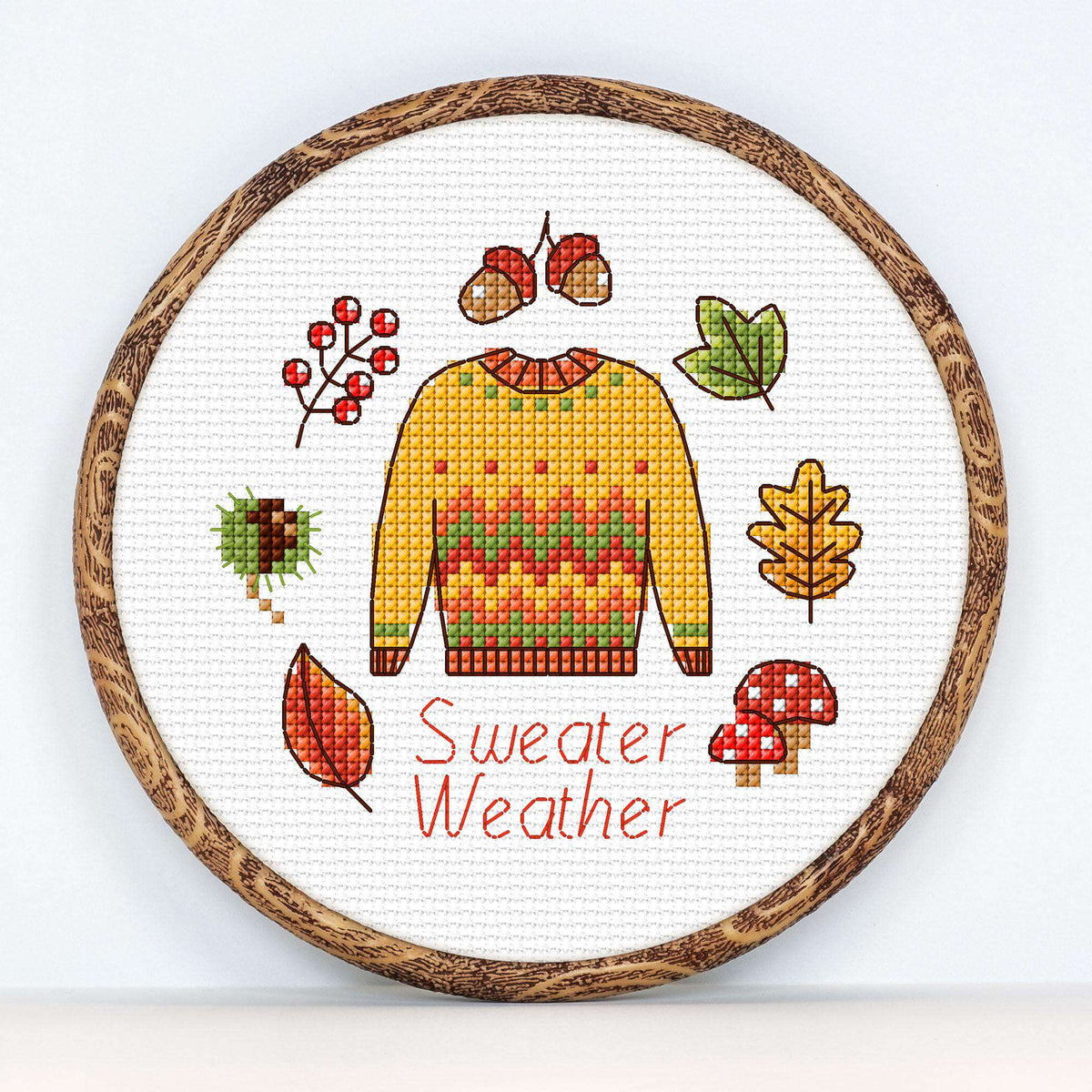 Embroidery Design made in Anchor Embroidery Floss Spools yarn