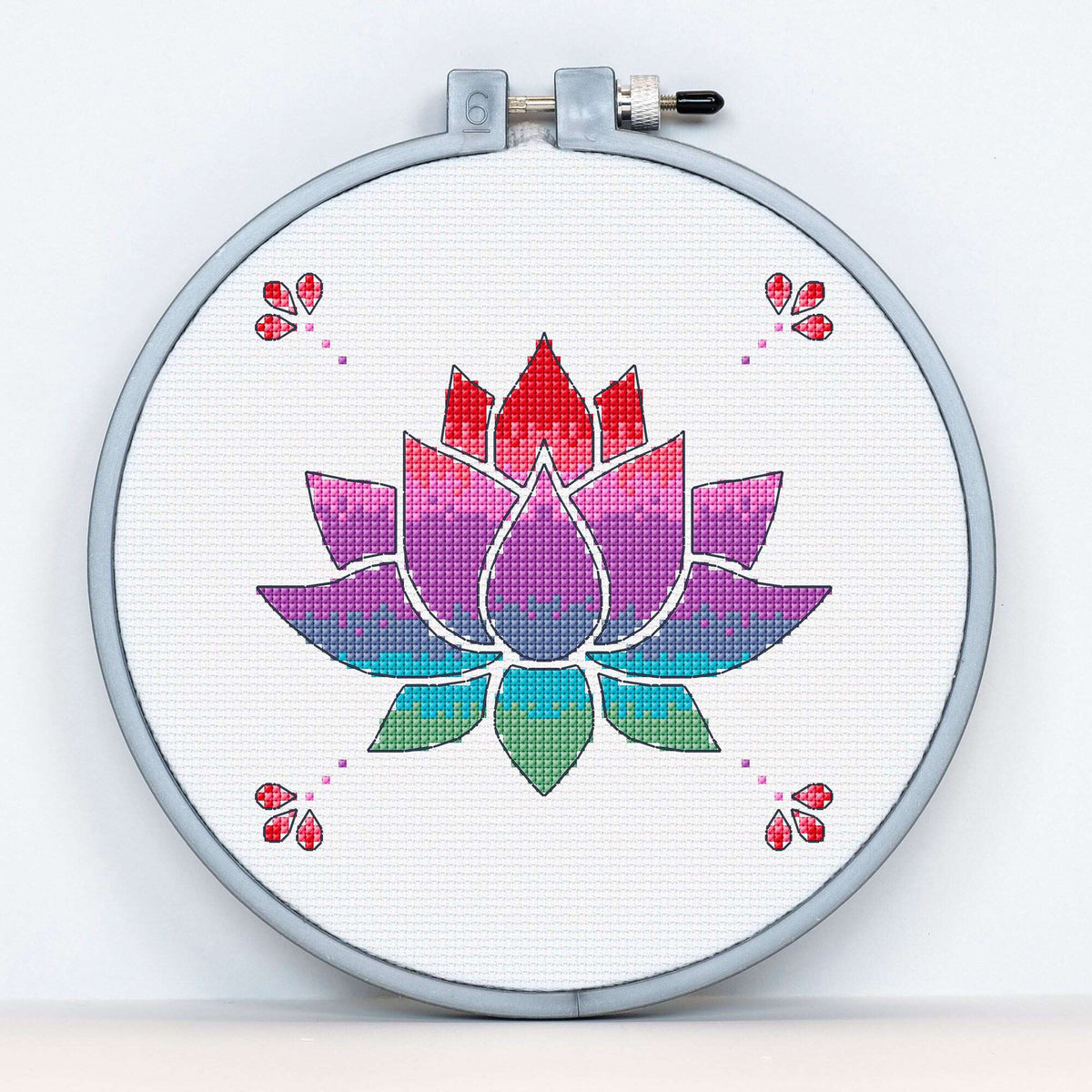 Embroidery Design made in Anchor Embroidery Floss Spools yarn