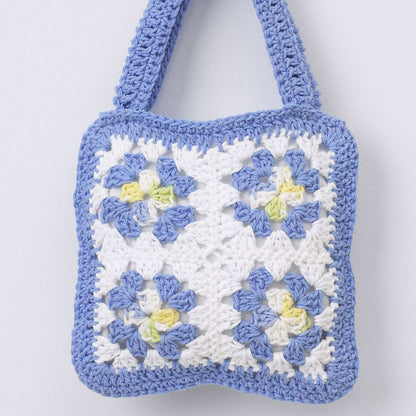 Bernat Crochet Granny Square Bag Version 6