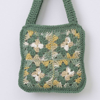 Bernat Crochet Granny Square Bag Version 6