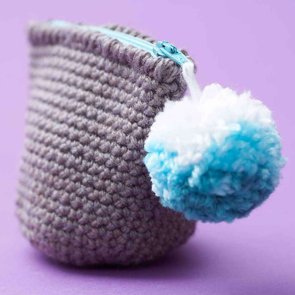 Crochet Bag made in Bernat Satin yarn