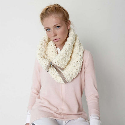 Bernat Crochet Frostbite Cowl Crochet Cowl made in Bernat Wool-Up Bulky yarn