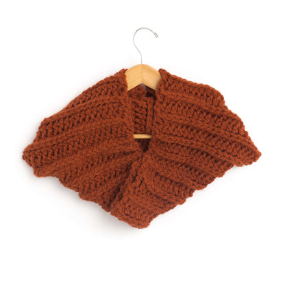 Bernat Crochet Rocky Ridge Cowl Crochet Cowl made in Bernat Wool-Up Bulky yarn