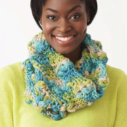 Bernat Crochet Textured Cowl Version B