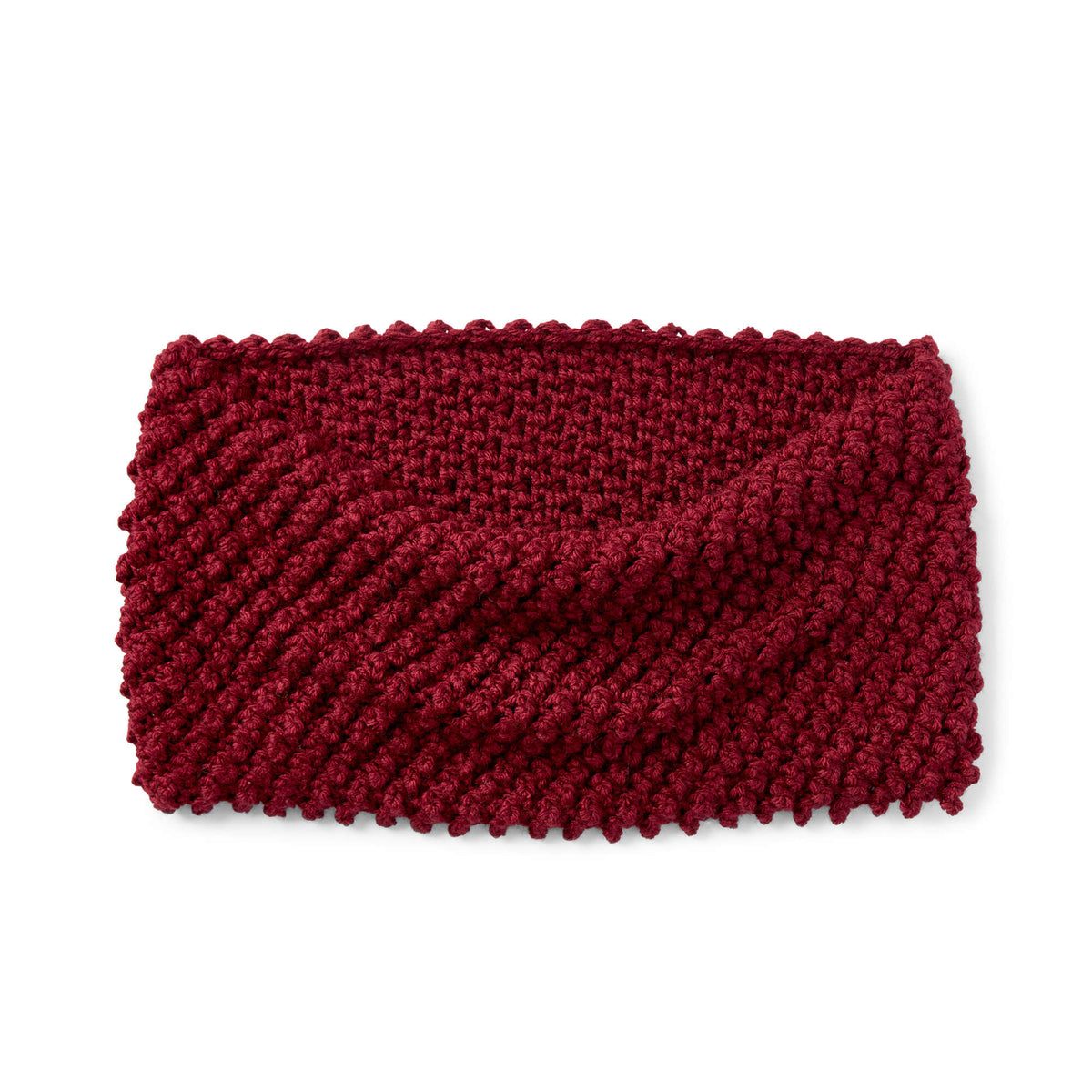Crochet Cowl made in Bernat Premium yarn