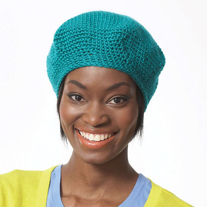 Bernat Classic Crochet Beret Tangerine