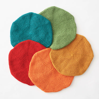 Bernat Classic Crochet Beret Tangerine