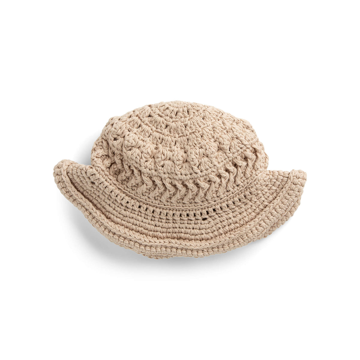 Crochet Hat made in Bernat Softee Cotton yarn