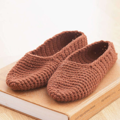 Bernat Family Slippers to Crochet S