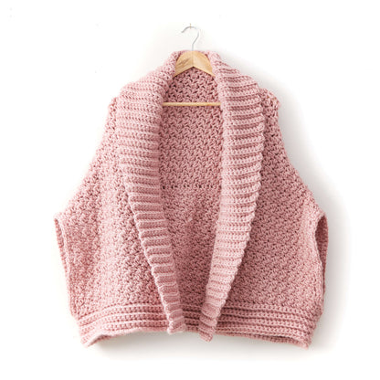 Bernat Origami Crochet Cardigan XS/S/M