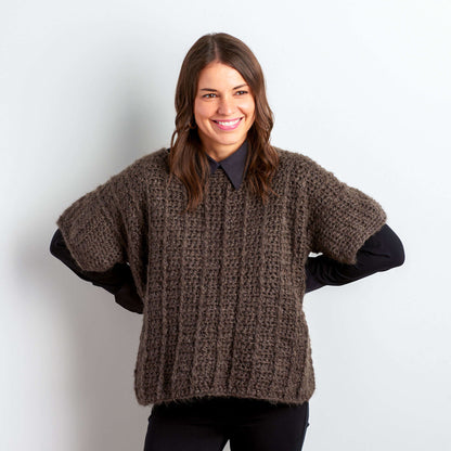 Bernat Vertical Ridges Crochet Top XS/S