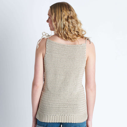 Bernat Argyle Intarsia Crochet Top 2/3 XL