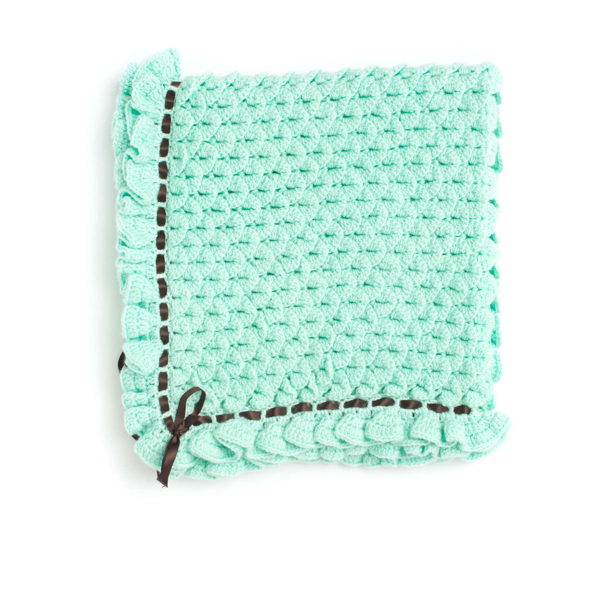 Crochet Blanket made in Bernat Softee Baby yarn