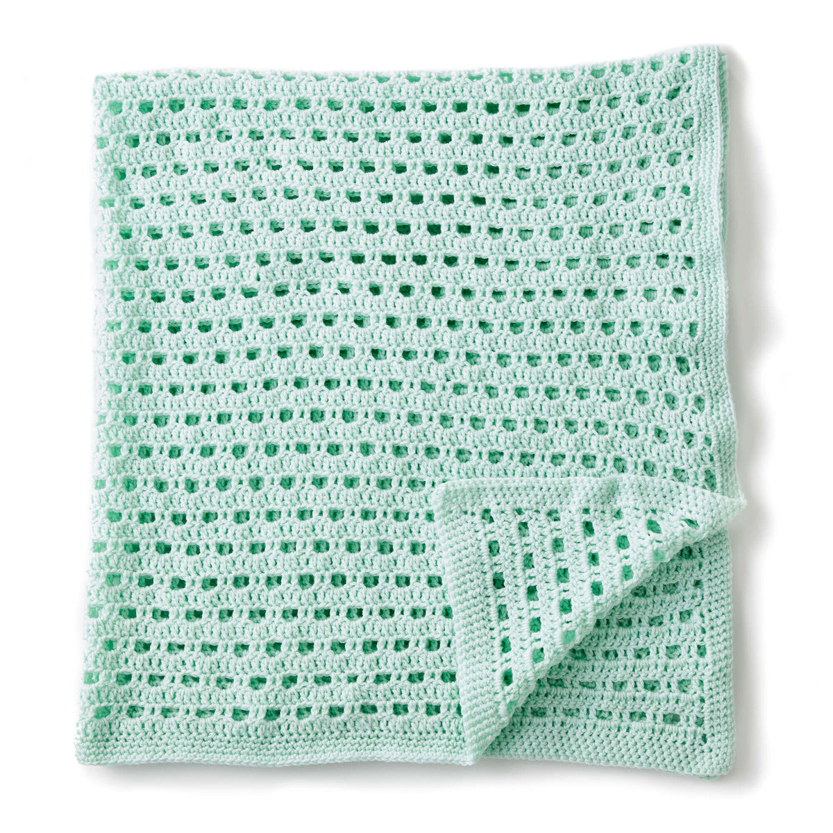 Crochet Blanket made in Bernat Baby Sport yarn