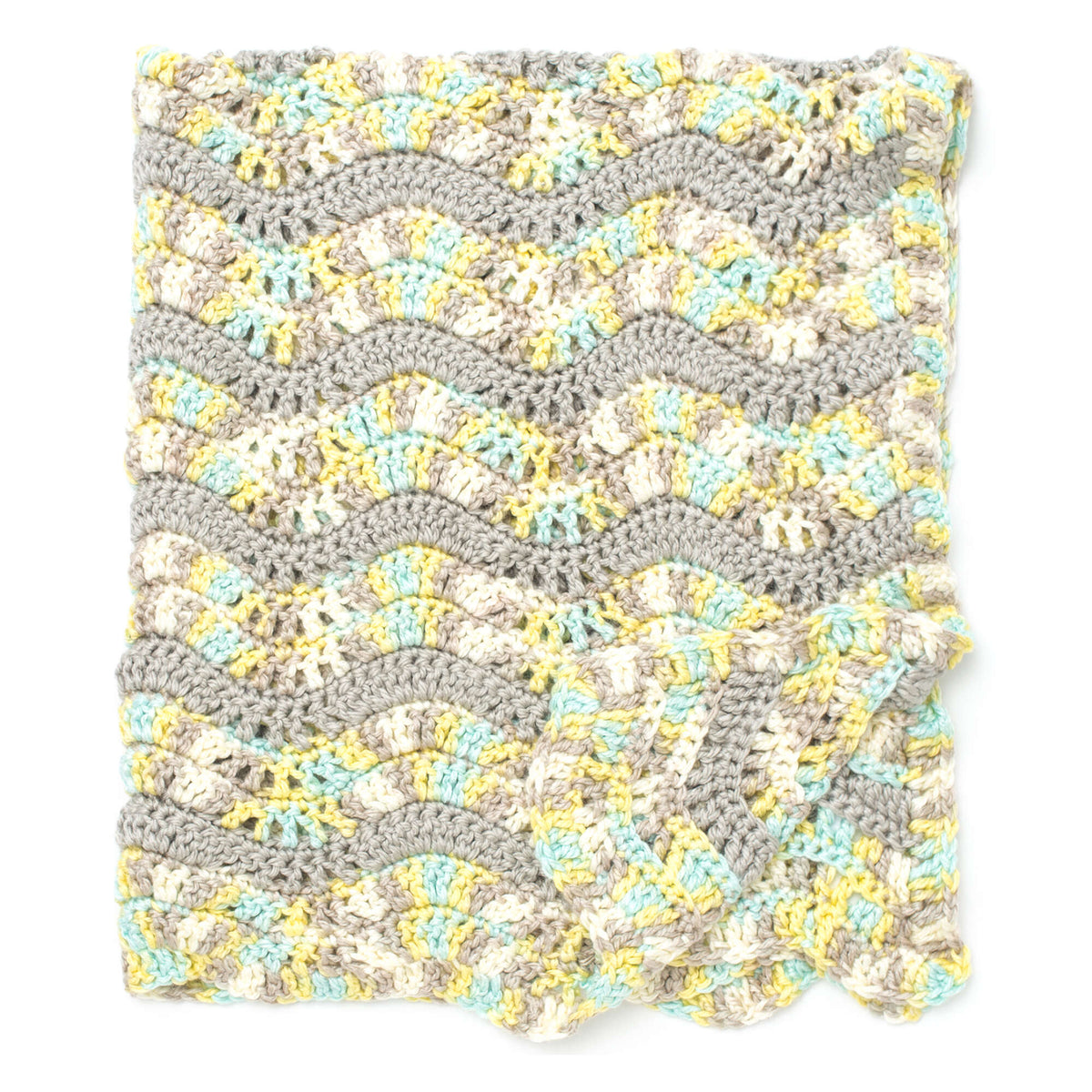 Crochet Blanket made in Bernat Softee Baby Chunky yarn