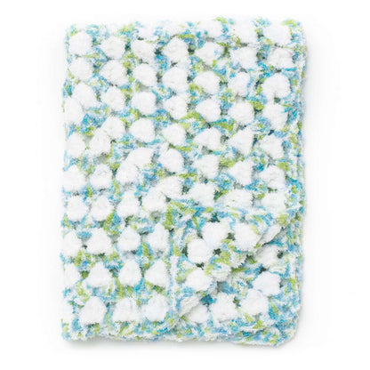 Bernat Bias Blocks Crochet Baby Blanket Single Size