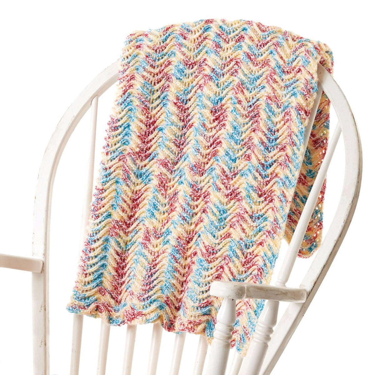 Crochet Blanket made in Bernat Softee Baby yarn