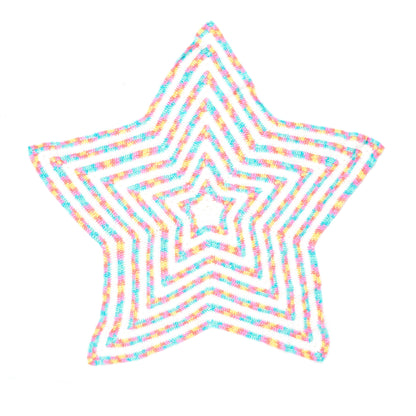 Bernat Star Crochet Blanket Crochet Blanket made in Bernat Baby Coordinates yarn