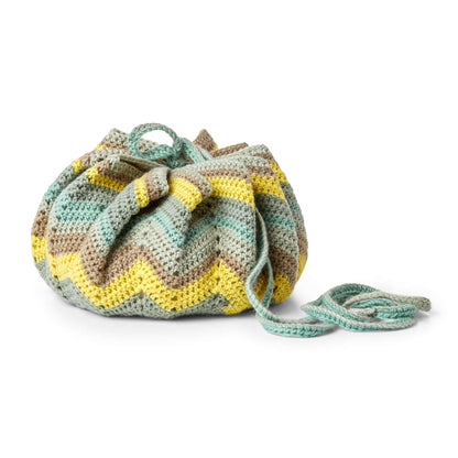 Bernat Convertible Crochet Blanket Bag Crochet Blanket made in Bernat Pop! yarn