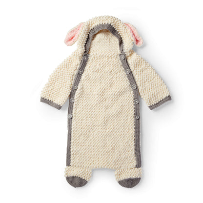 Bernat Yawn the Sheep Crochet Snuggle Sack Single Size