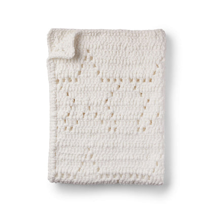 Bernat Star of the Show Crochet Blanket Crochet Blanket made in Bernat Baby Blanket yarn