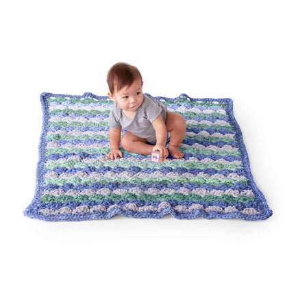 Bernat Tippy Toes Crochet Blanket Single Size