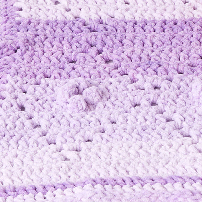 Bernat Diamond Filet Crochet Blanket Crochet Blanket made in Bernat Baby Blanket yarn