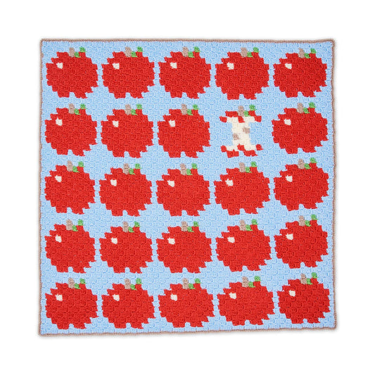 Crochet Blanket made in Bernat Softee Baby yarn