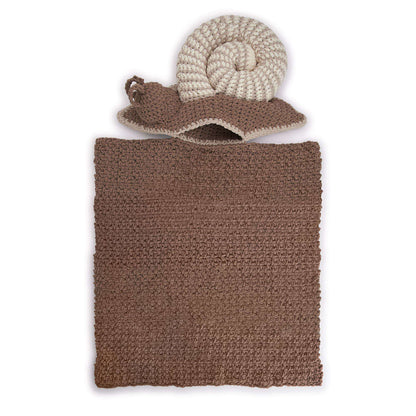 Bernat a Snail's Pace Crochet Blanket Crochet Blanket made in Bernat Baby Blanket yarn