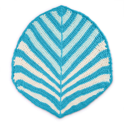Bernat Crochet Leafy Time Baby Playmat Crochet Blanket made in Bernat Baby Blanket yarn