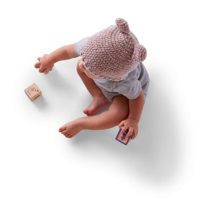 Bernat Cutie Cub Crochet Hat 6-12 mos.