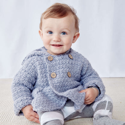 Bernat Cozy Crochet Hoodie 18 mos