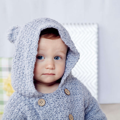 Bernat Cozy Crochet Hoodie 18 mos