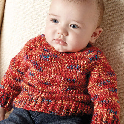 Bernat Crochet Hurry Down Pullover 6 mos