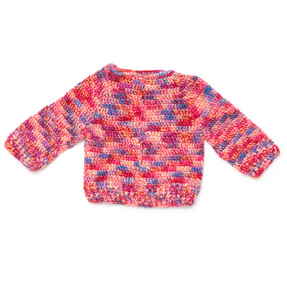 Bernat Crochet Hurry Down Pullover 6 mos