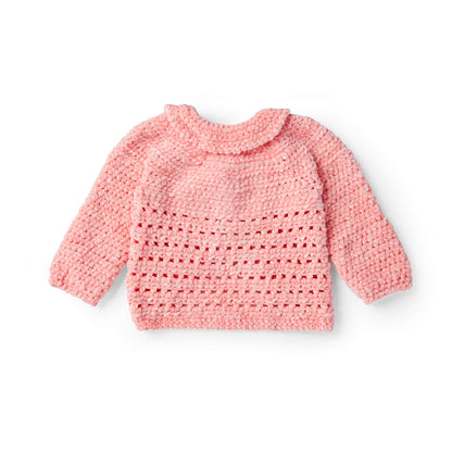 Bernat Crochet Baby Party Cardi 6 mos.