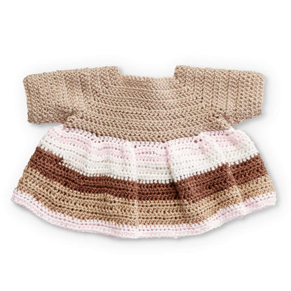 Bernat Striped Crochet Coat 6 mos.