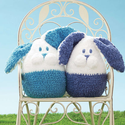 Bernat Crochet Bunny Buddy Crochet Toy made in Bernat Pipsqueak yarn