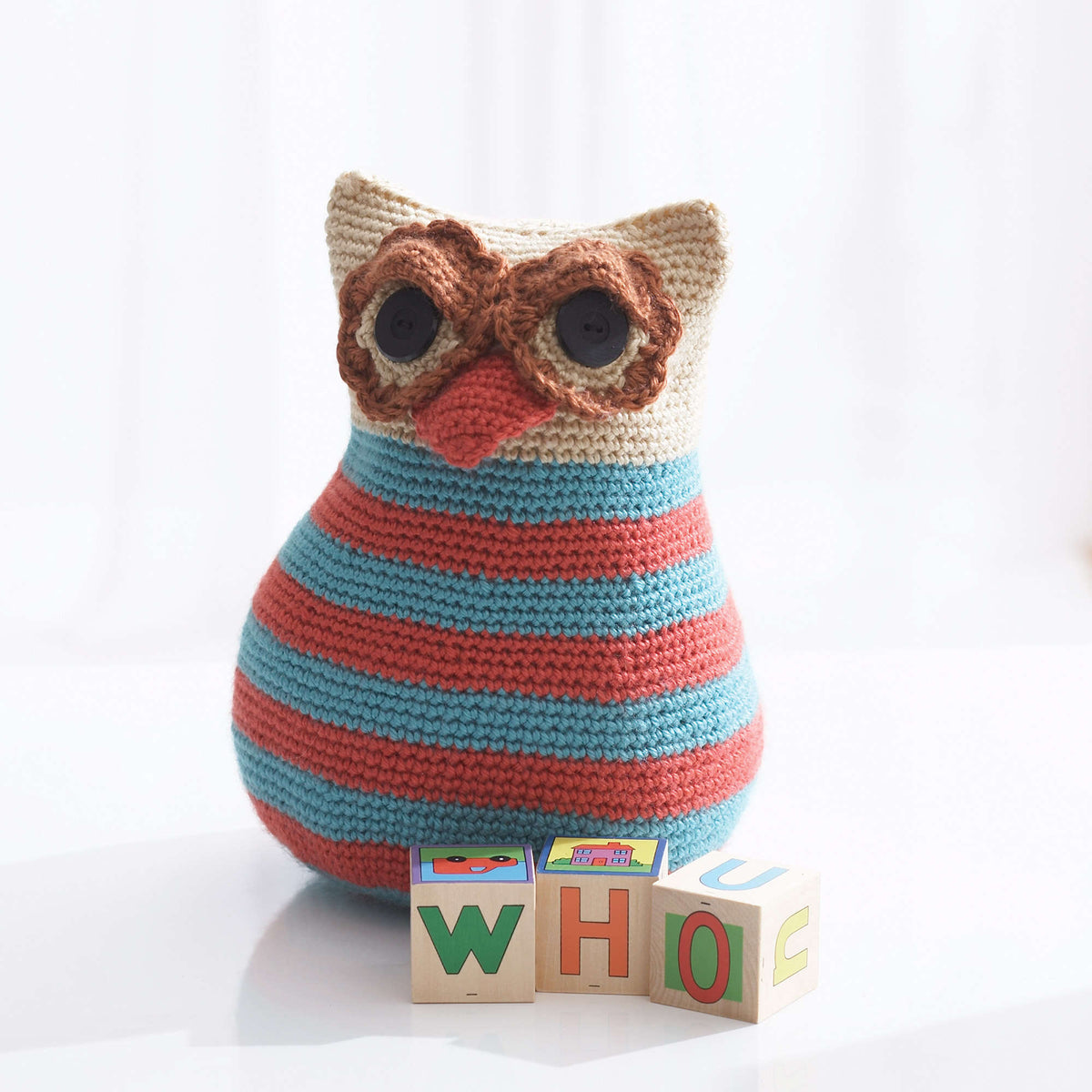 Crochet Toy made in Bernat Satin yarn