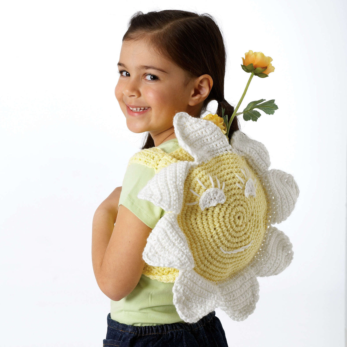 Crochet Bag made in Bernat Super Value yarn