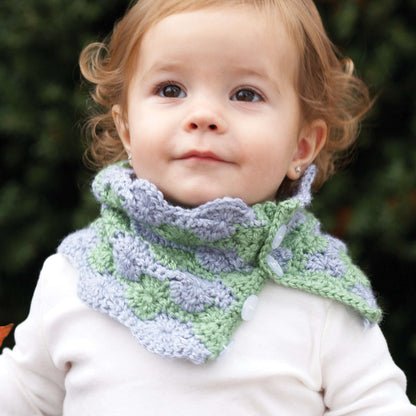 Bernat Crochet Cozy Kid Cowl Crochet Cowl made in Bernat Softee Chunky yarn