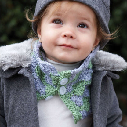 Bernat Crochet Cozy Kid Cowl Crochet Cowl made in Bernat Softee Chunky yarn