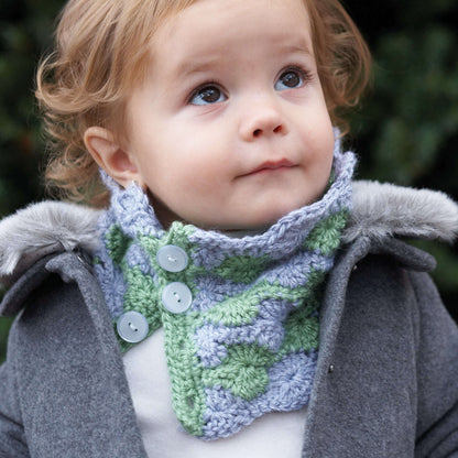 Bernat Crochet Cozy Kid Cowl Crochet Cowl made in Bernat Softee Chunky yarn