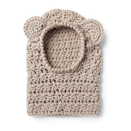 Bernat Softee Crochet Bear Hood 2/4 yrs