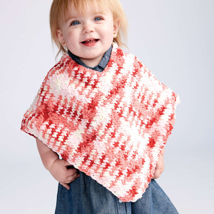 Bernat Simple Crochet Baby Poncho 6-12 mos